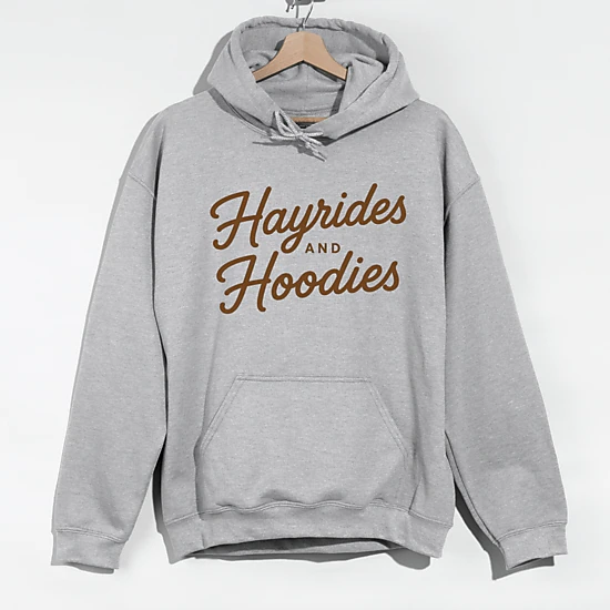 Simply Sage Market - Women's Graphic Hoodie - Hayrides and Hoodies