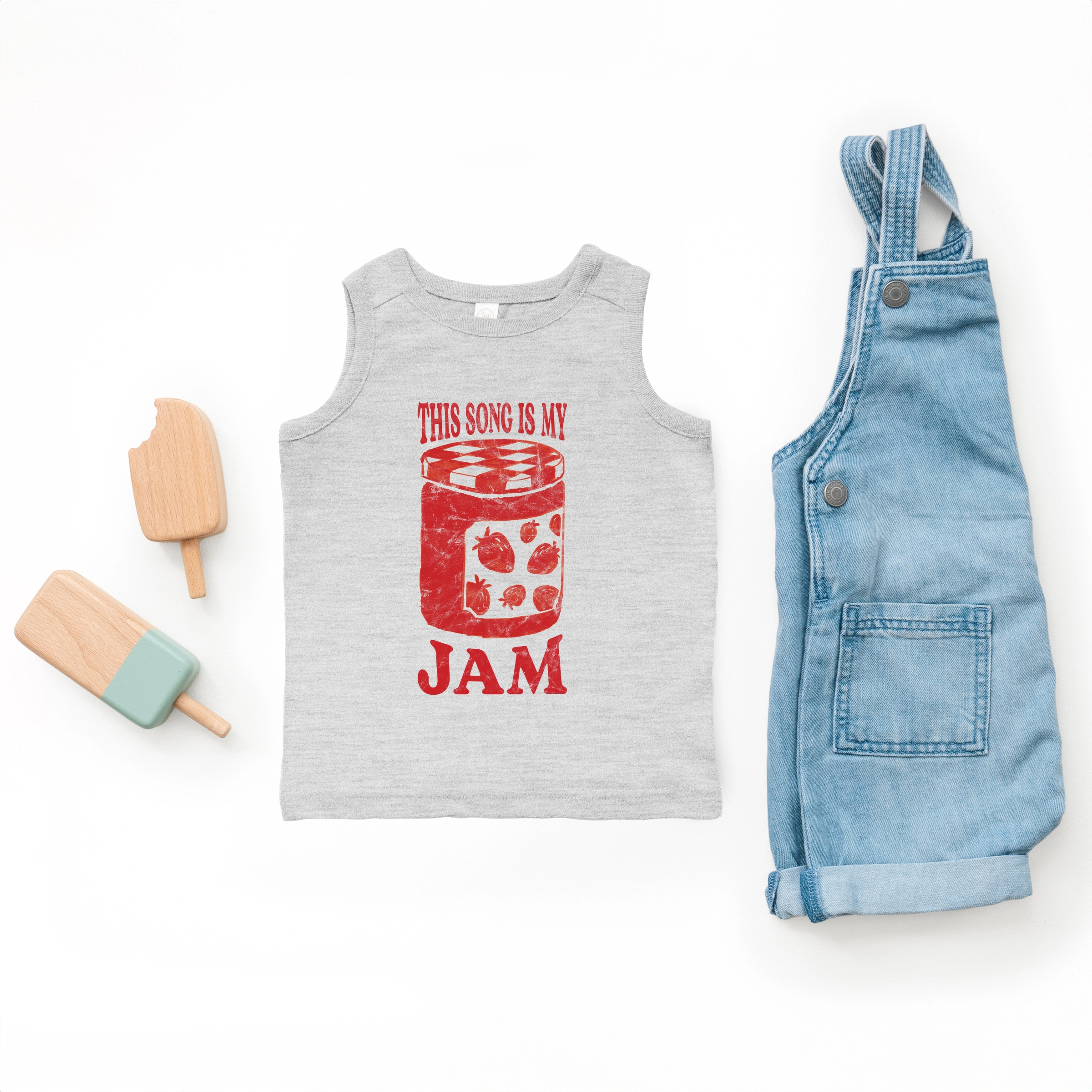 The Juniper Shop - Toddler Graphic Tank This Song Is My Jam