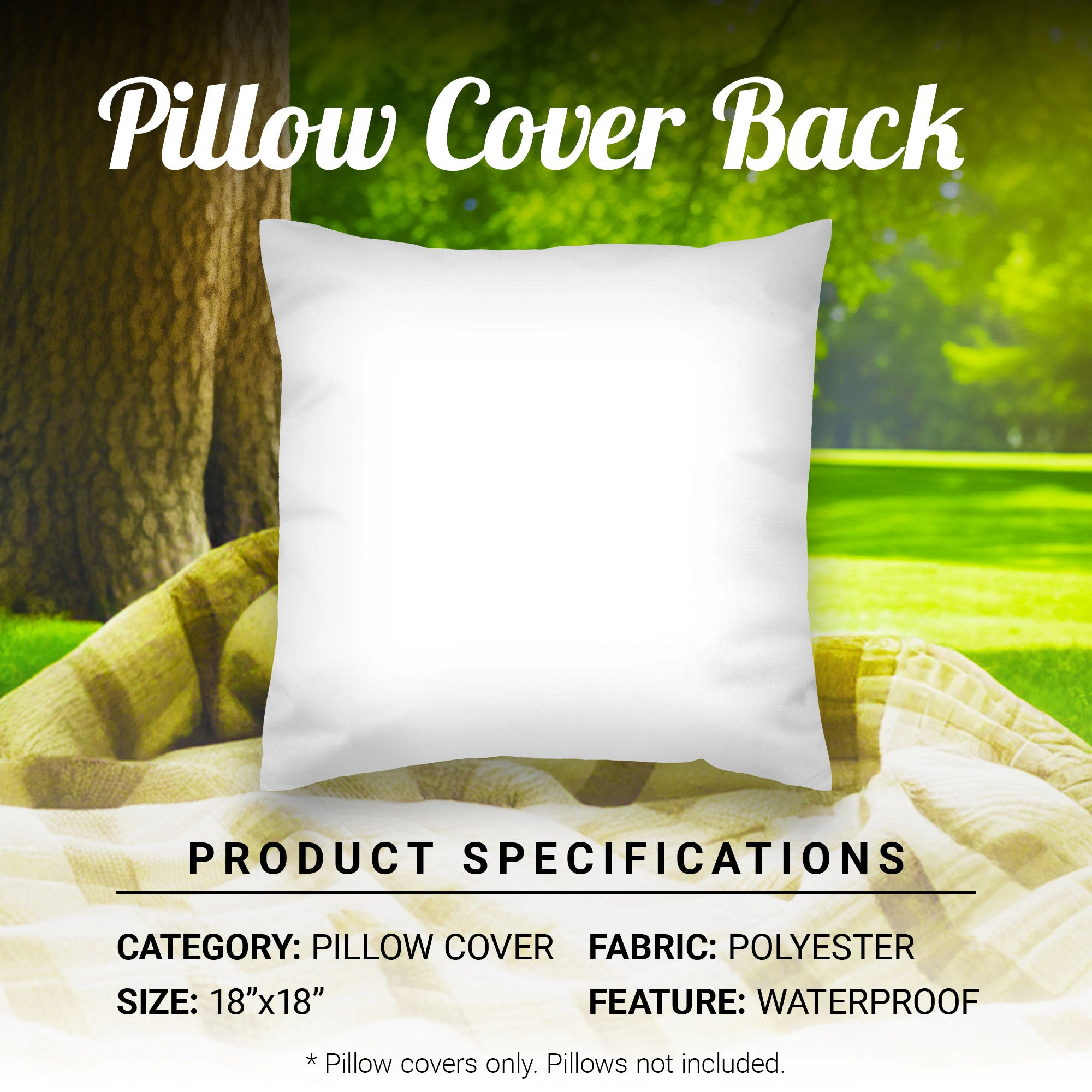 G128 Patriotic Land of Free Decorative Throw Pillow Covers