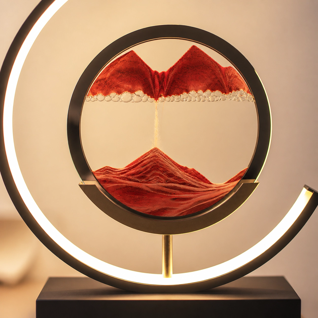 EP Light Moving Sand Painting Accent Table Lamp