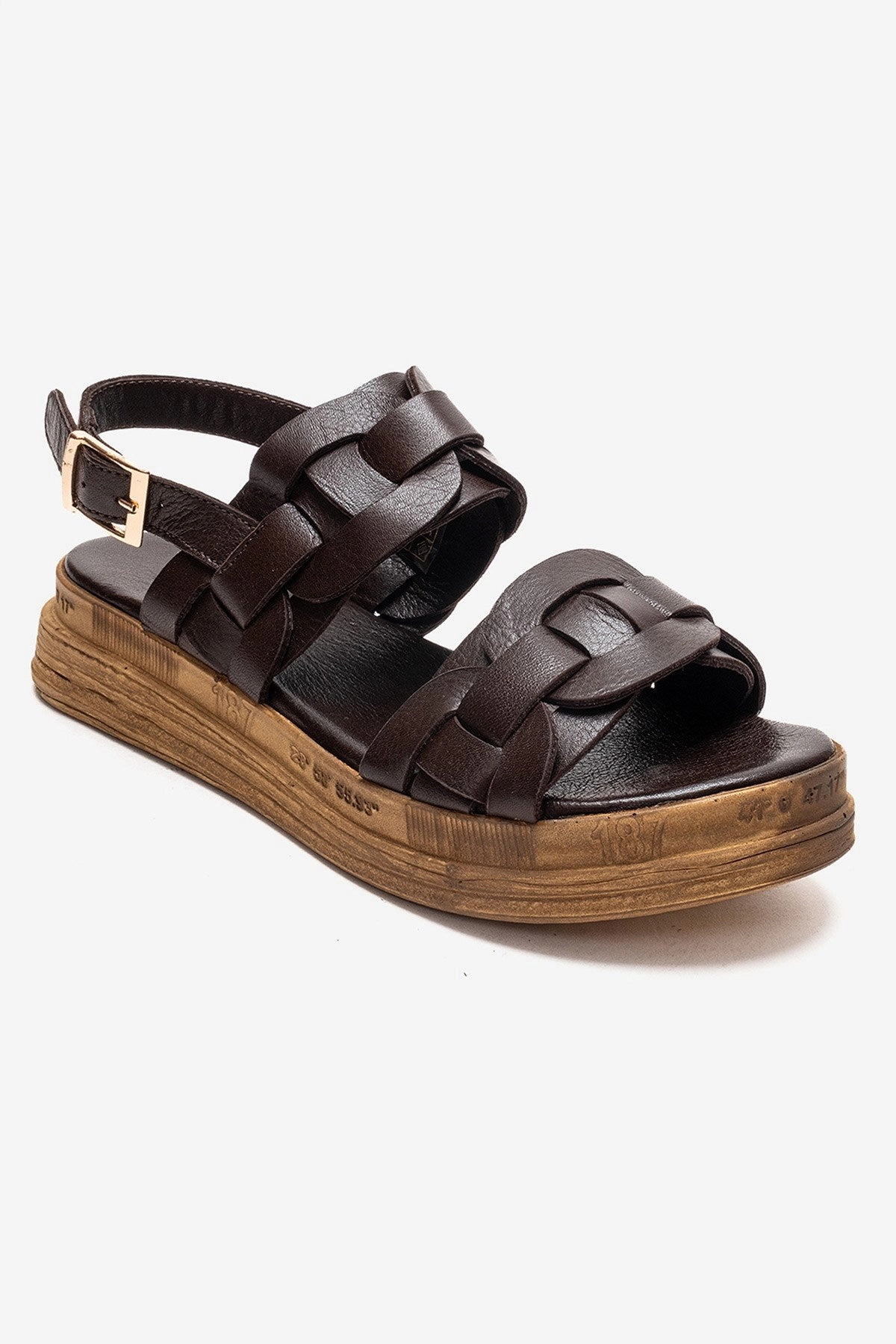Forever & Always Womens Elvoro Leather Sandals