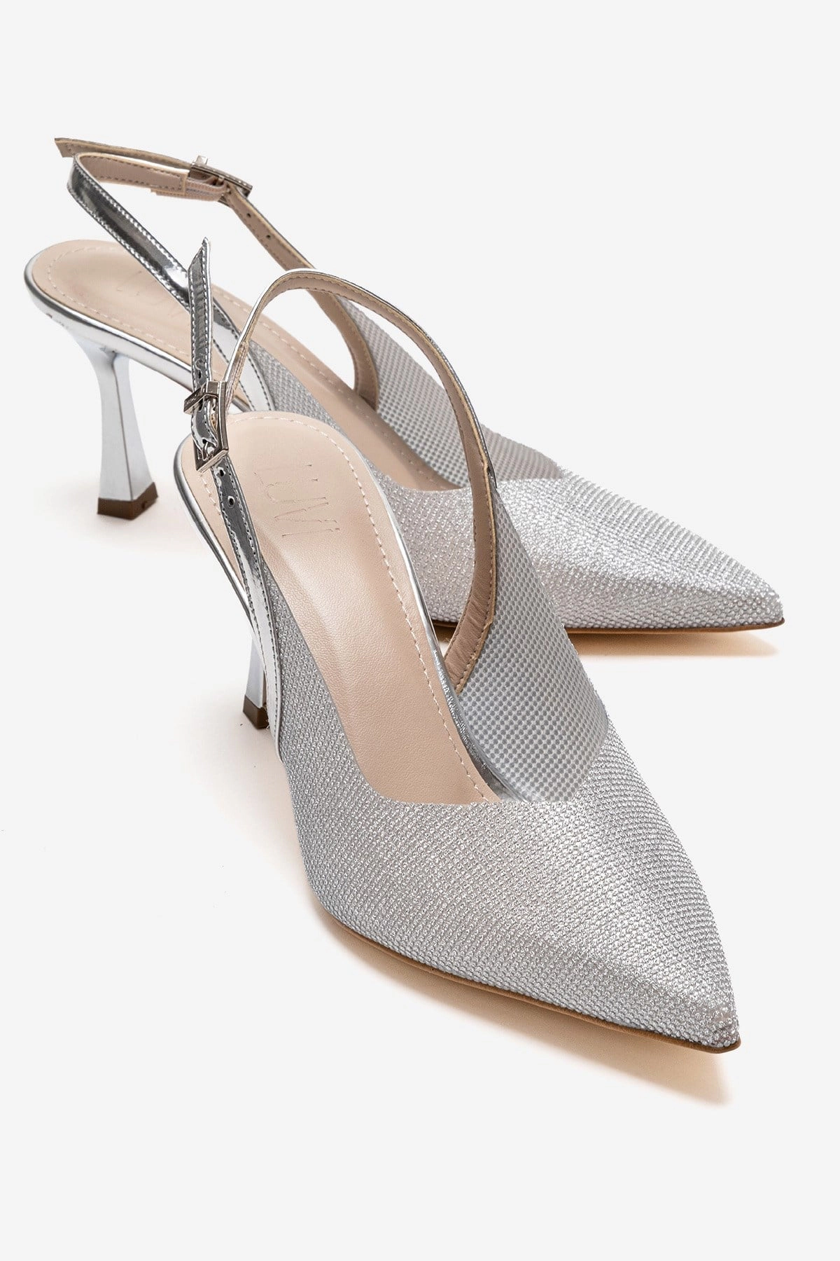 Prologue Shoes Womens Dorata Embellished Stiletto Pump
