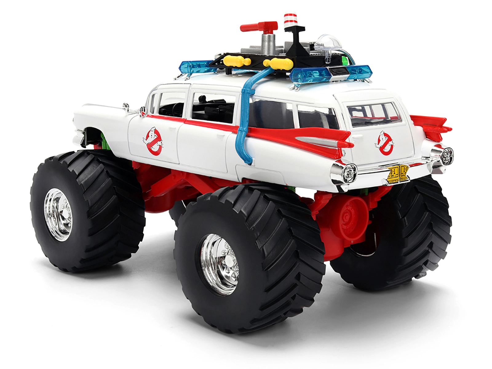 Jada 1959 Cadillac Ambulance Ecto-1 "Ghostbusters" (1984) Movie Monster Truck Version "Hollywood Rides" Series