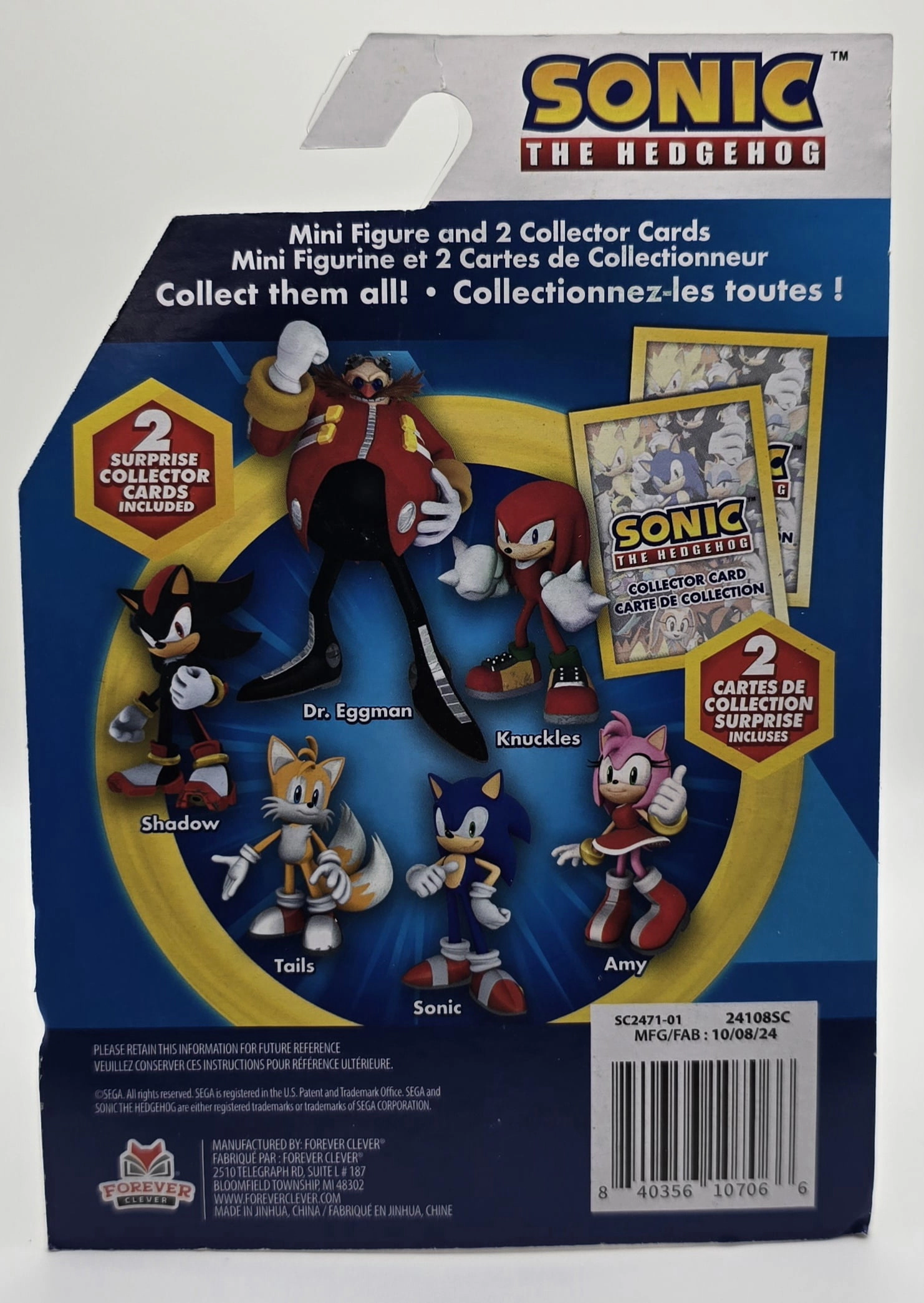 Sonic the Hedgehog Tails Mini Figure Set