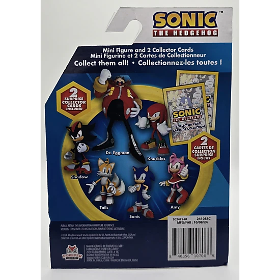 Sonic the Hedgehog Tails Mini Figure Set, Color: Multicolor - JCPenney