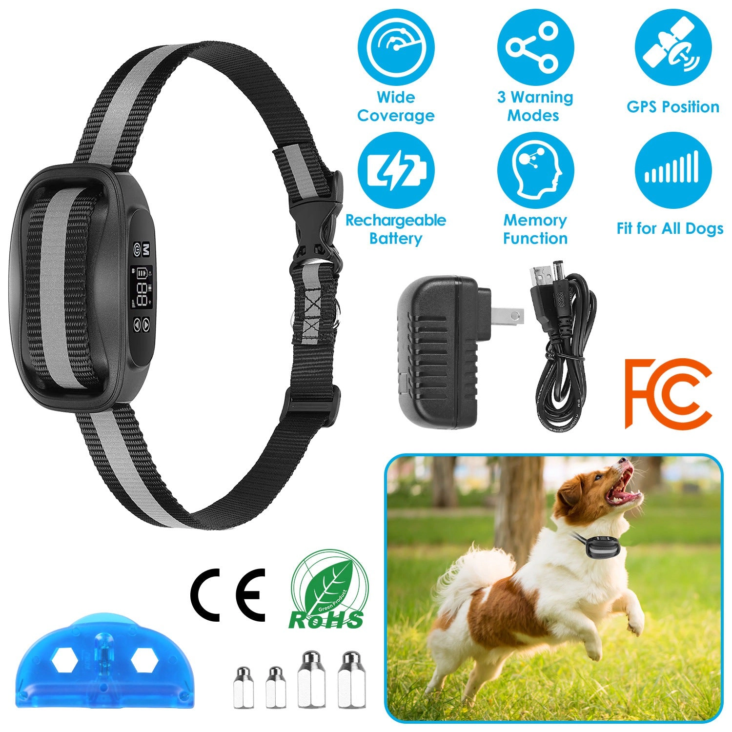 GBruno GPS Wireless Dog Fence Containment System