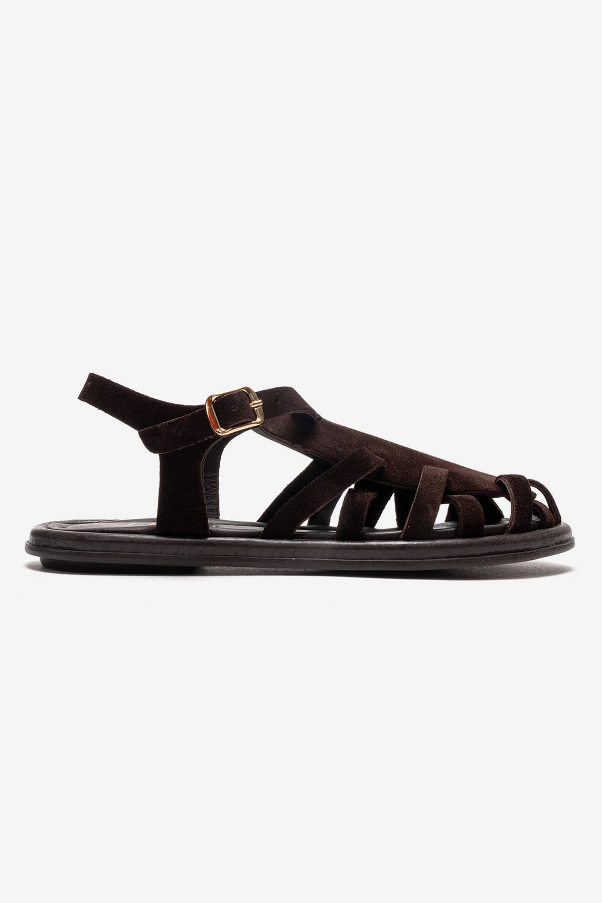 Forever & Always Womens Alone Leather Gladiator Sandals