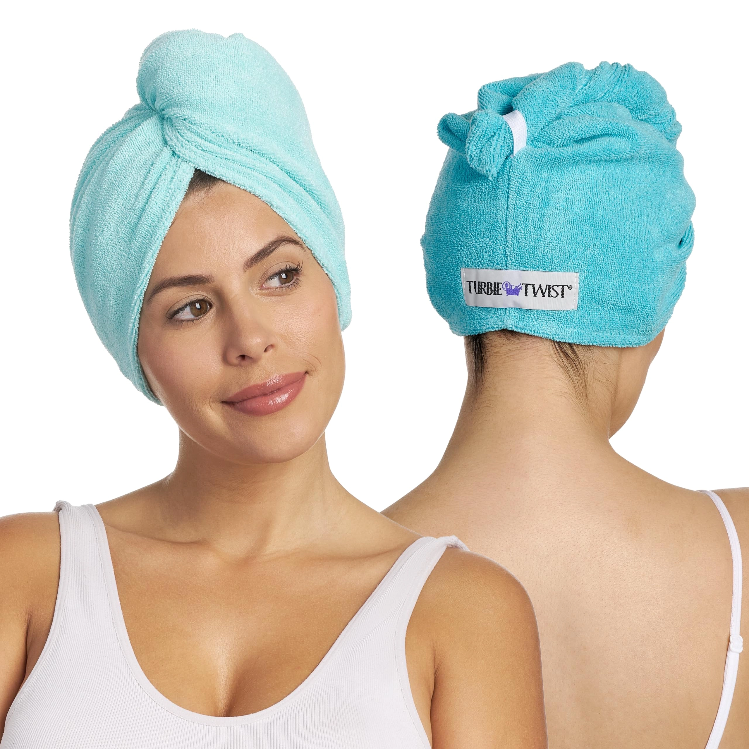 PIGFDK Microfiber Hair Towel Wrap Turban for Women