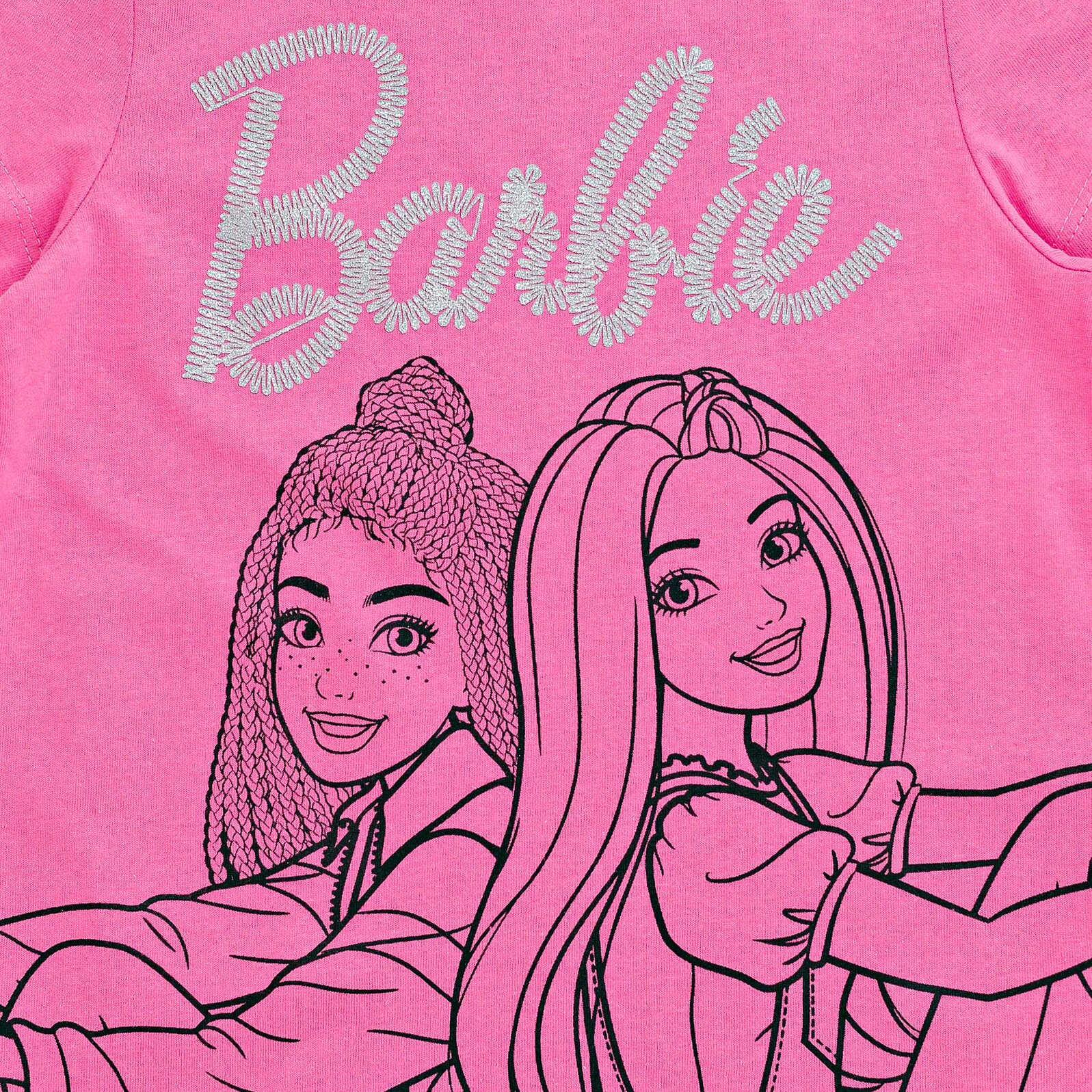 Barbie Girls' 3-Pack T-Shirts