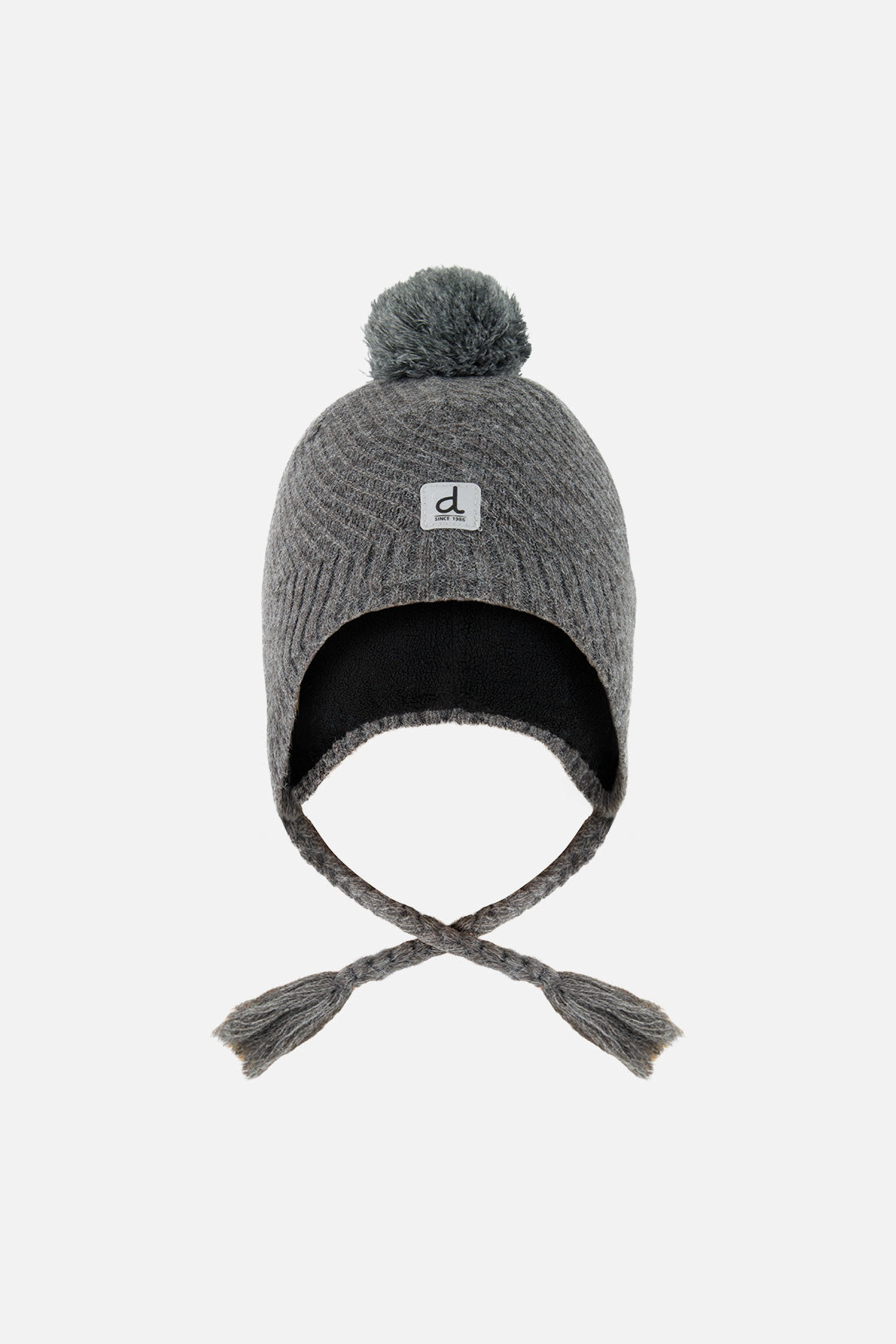 Deux par Unisex Winter Peruvian Knit Hat with Pompom