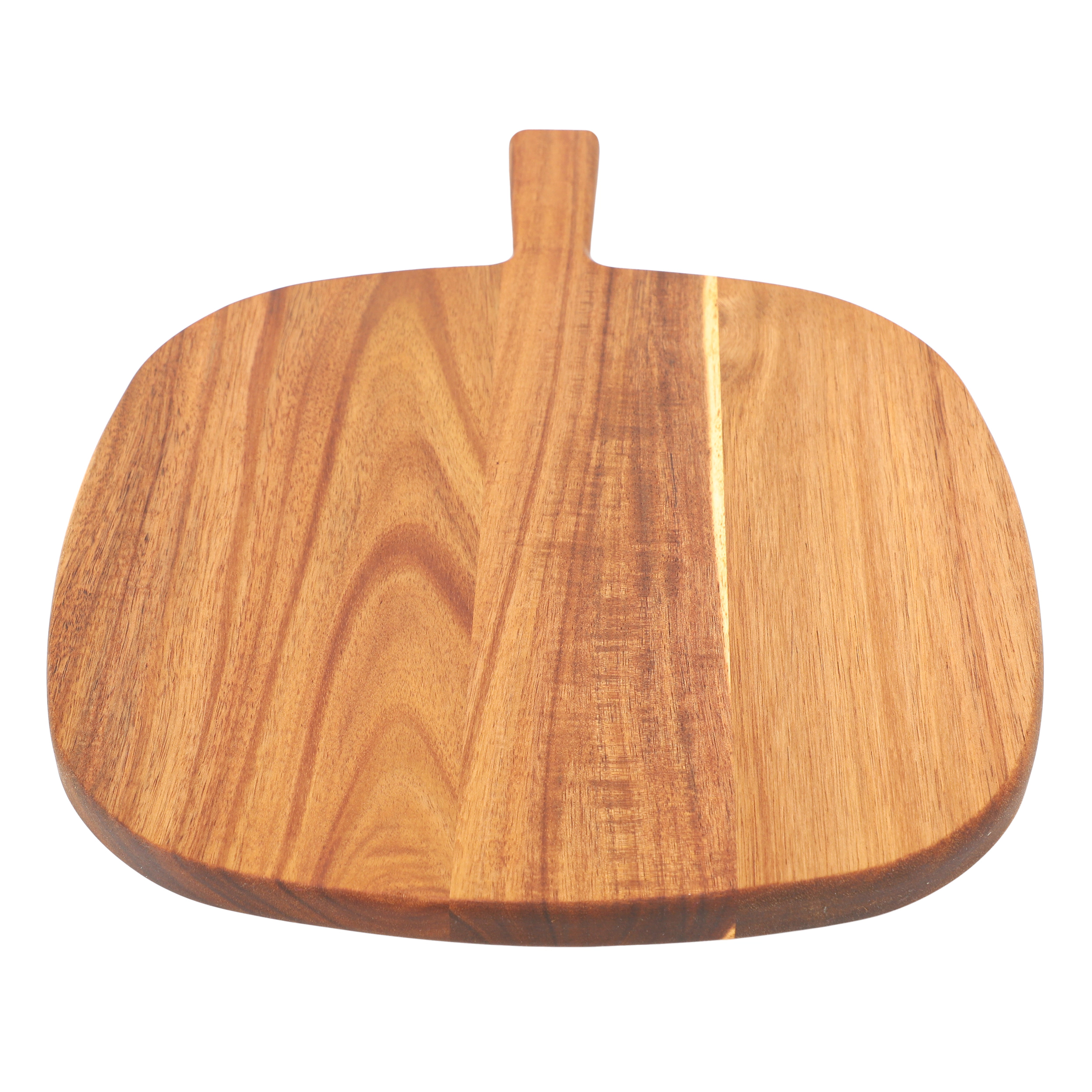 MegaChef 13 Inch Acacia Wood Serving Butcher Cutting Board with Handle