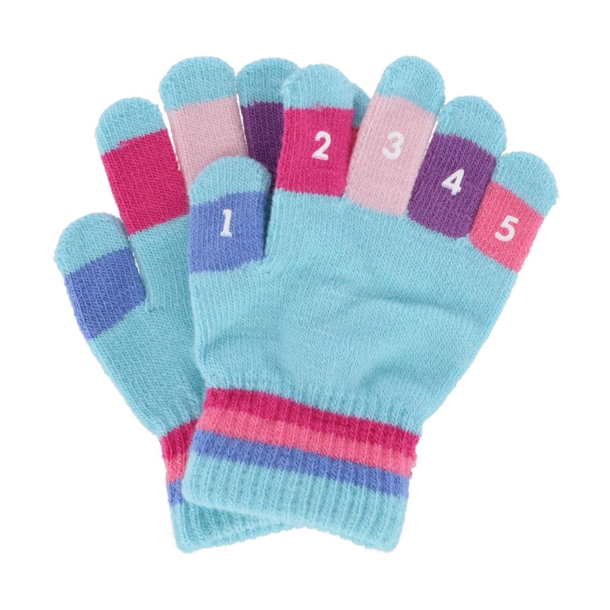 Grand Sierra Toddler 2-4T Knit Stretch Counting Gloves