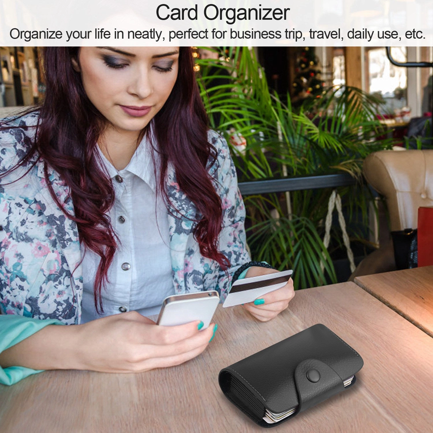 GBruno Accordion Credit Card Holder Wallet