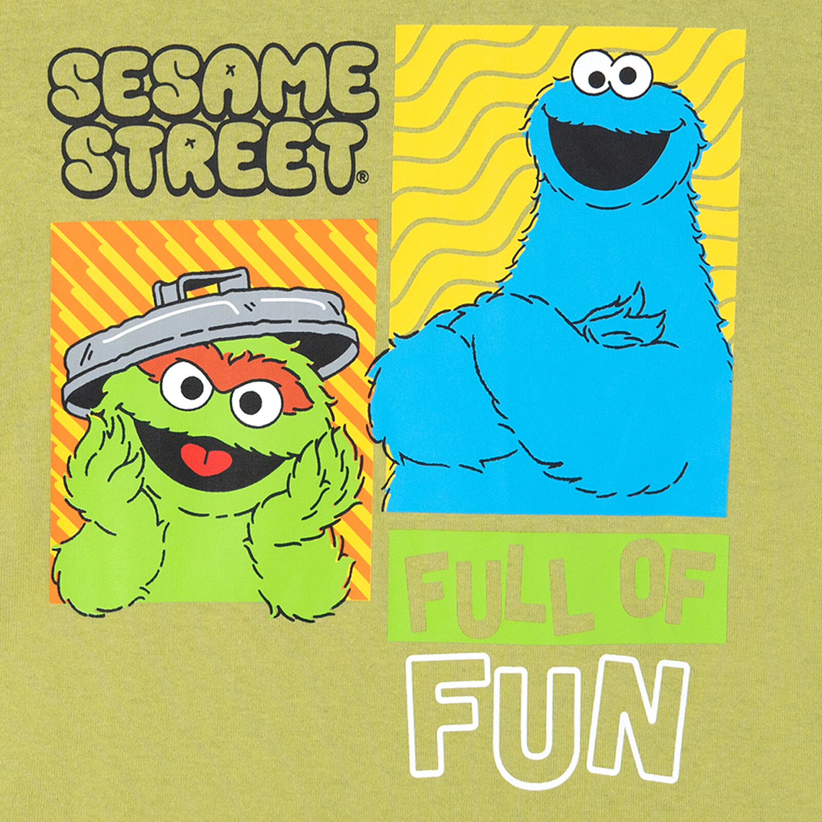 Sesame Street Boys' Athletic 2-Piece T-Shirt and Shorts Set