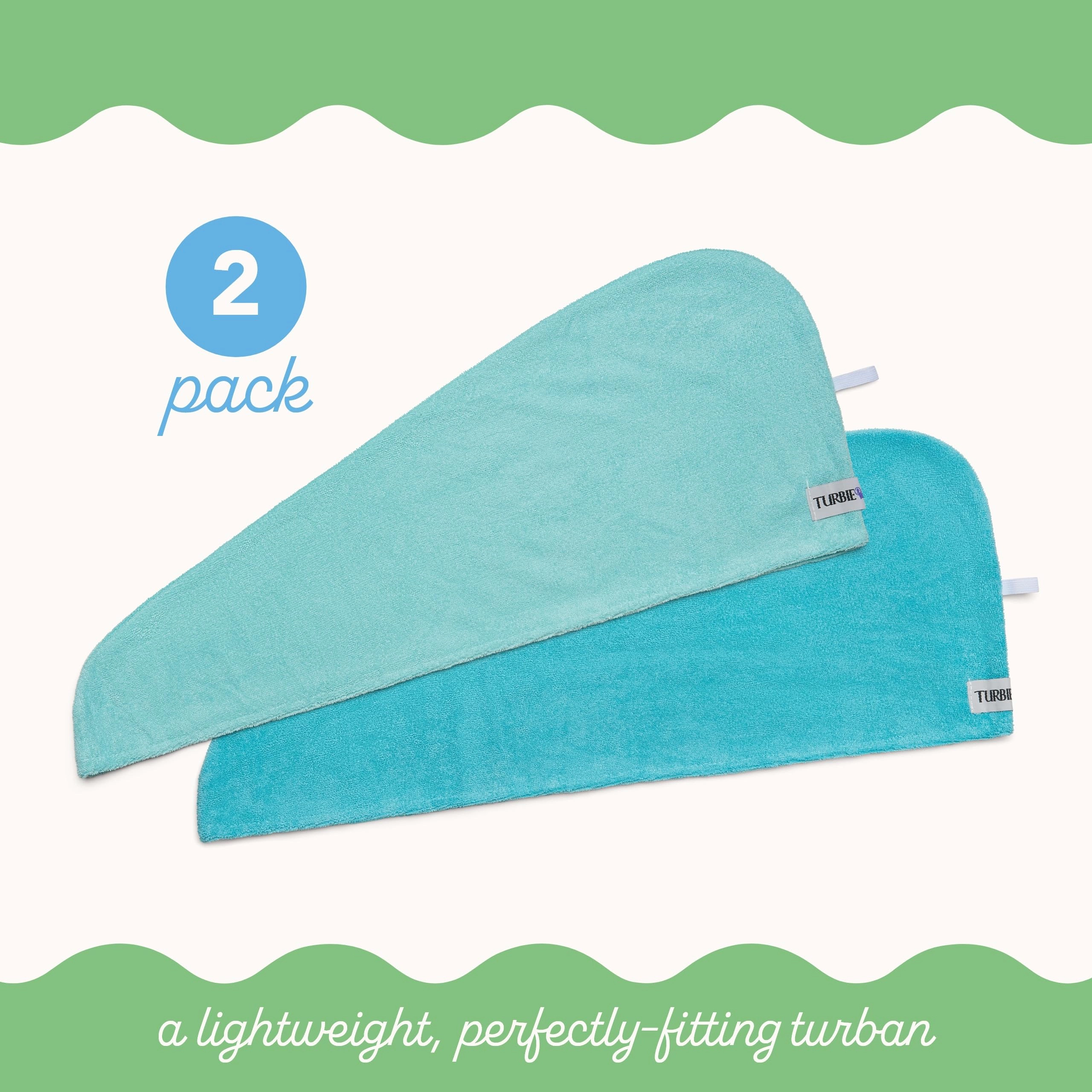 PIGFDK Microfiber Hair Towel Wrap Turban for Women