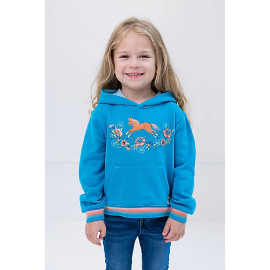 John Deere Girls' Fleece Hooded Sweatshirt