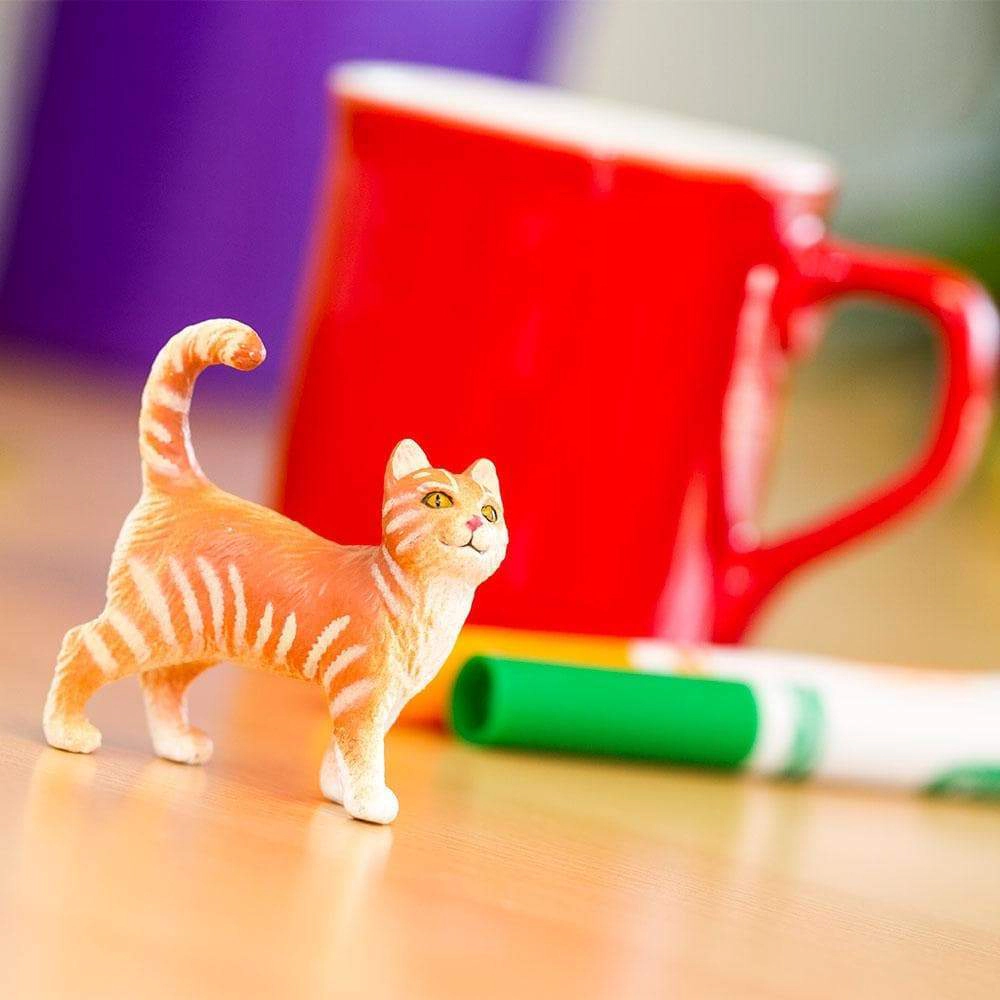 Safari Ltd. - Tabby Cat Kids Toy Figure