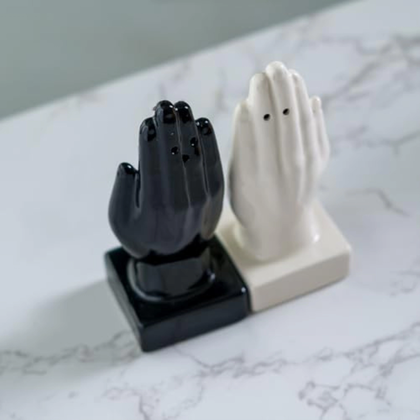 Pacific Giftware Mystic Visionary Fortune Teller Magnetic Ceramic Salt and Pepper Shakers