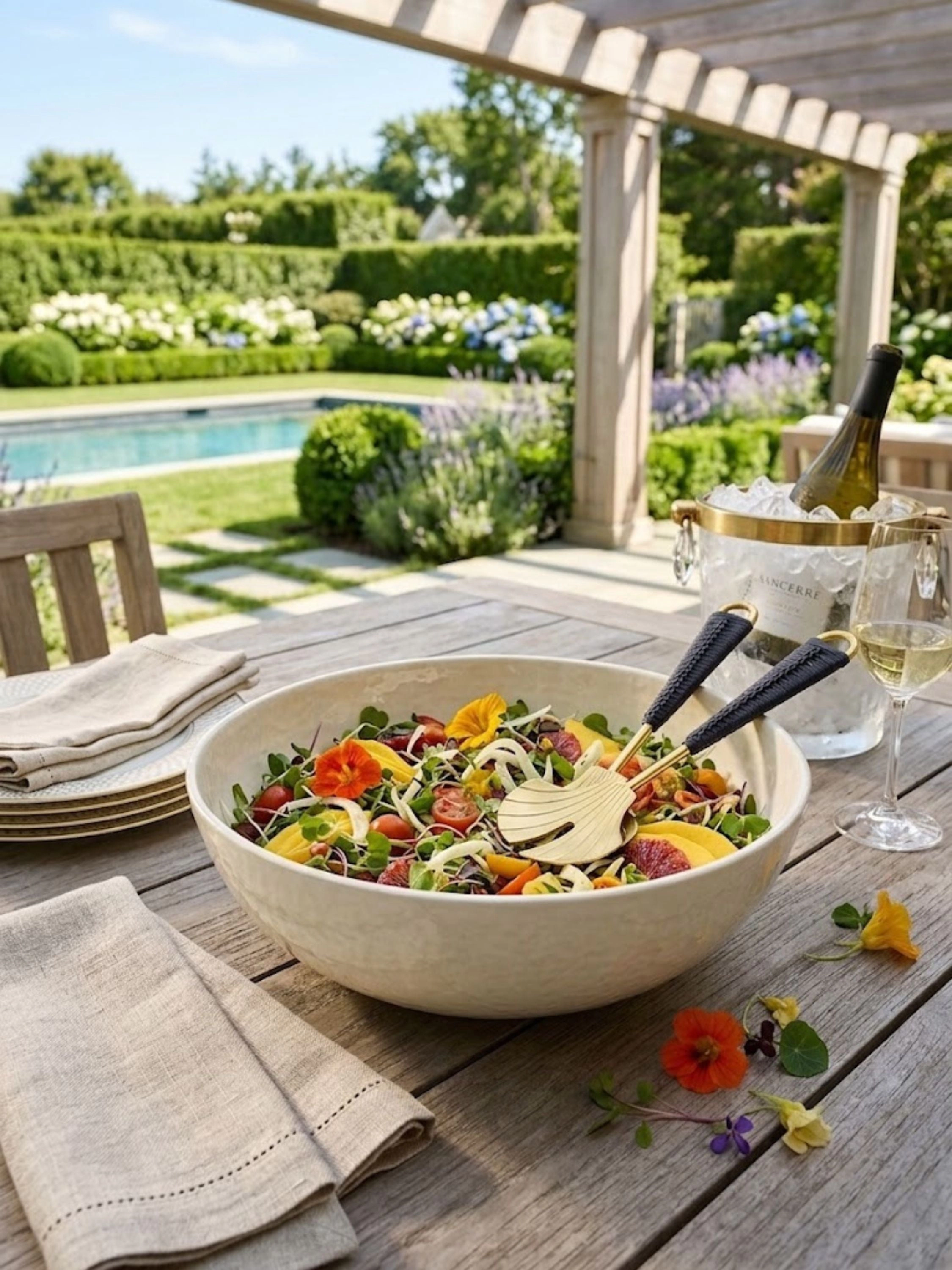 GAURI KOHLI Vitali Salad Servers