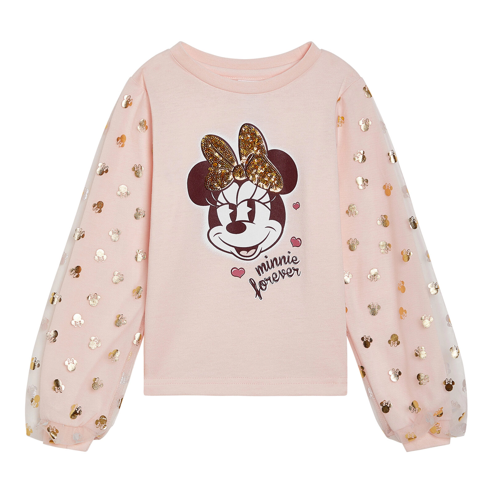 Disney Minnie Mouse Girls' 2-Piece Long Sleeve T-Shirt and Leggings Set
