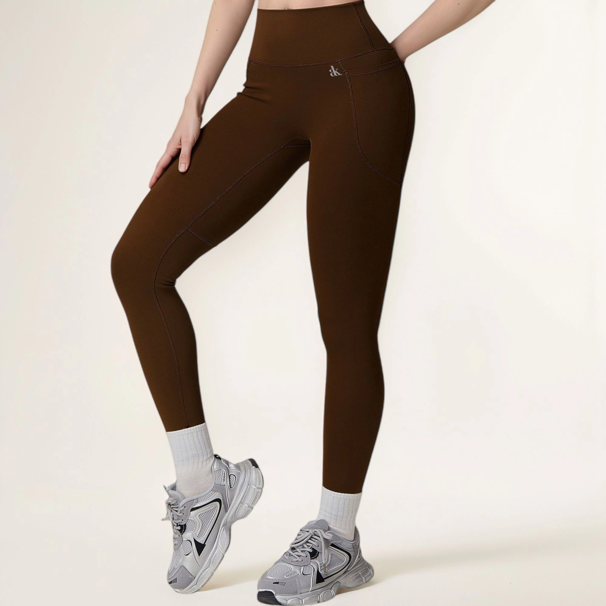 Anna-Kaci Women's High-Waist Full-Length Seamless Leggings with Ultra-Stretchy Fabric