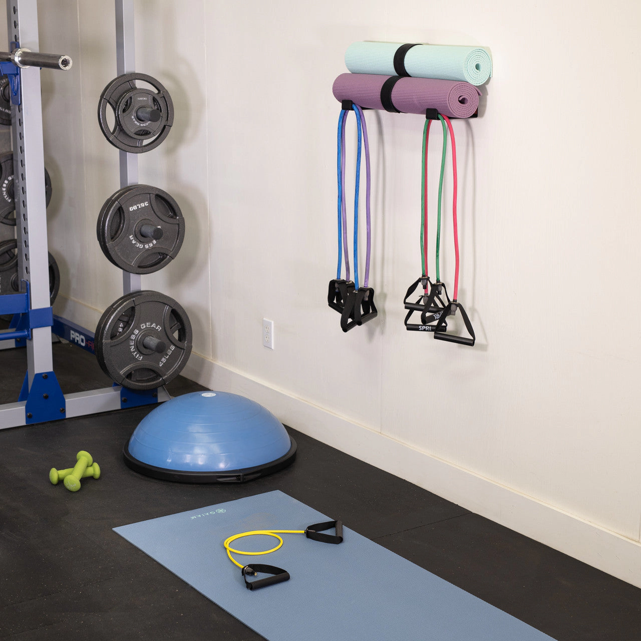 StoreYour Serenity Yoga Mat Display, Minimalist Rack, Large