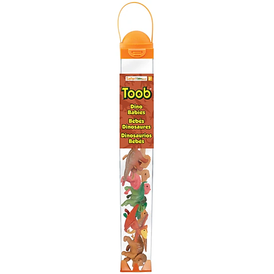 Safari Ltd. - Dino Babies TOOB - contains 10 Mini Figurines