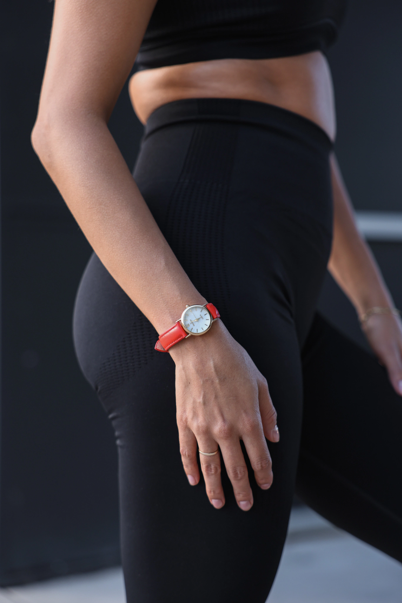 Peugeot Women's Classic 24mm Red Watch With Easy to Read Numerals