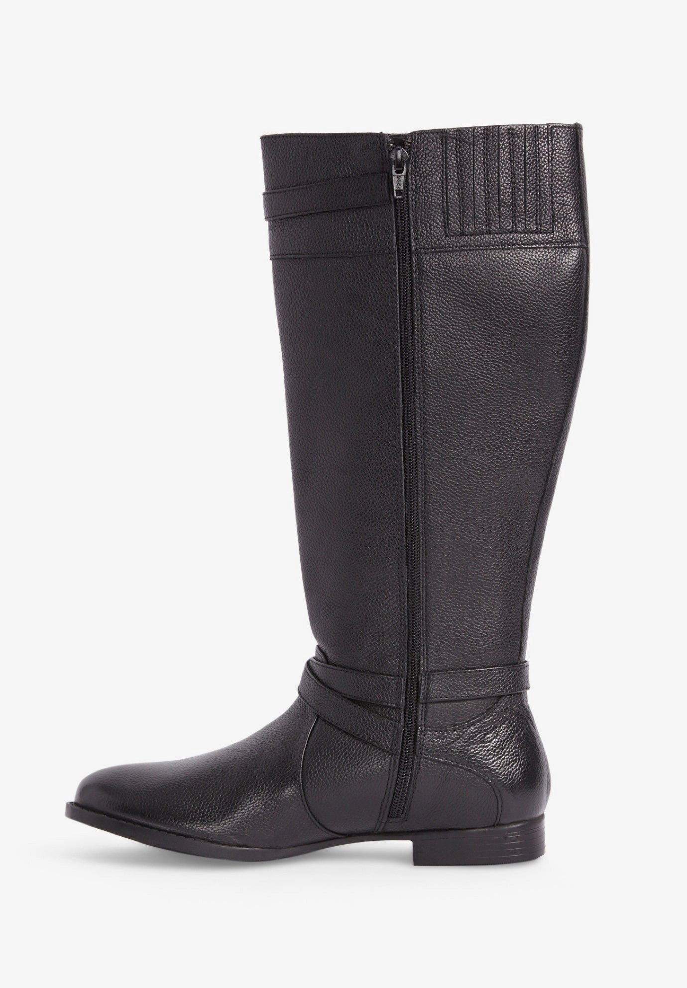 Comfortview Women's The Janis Tall Wide Calf Leather Boot