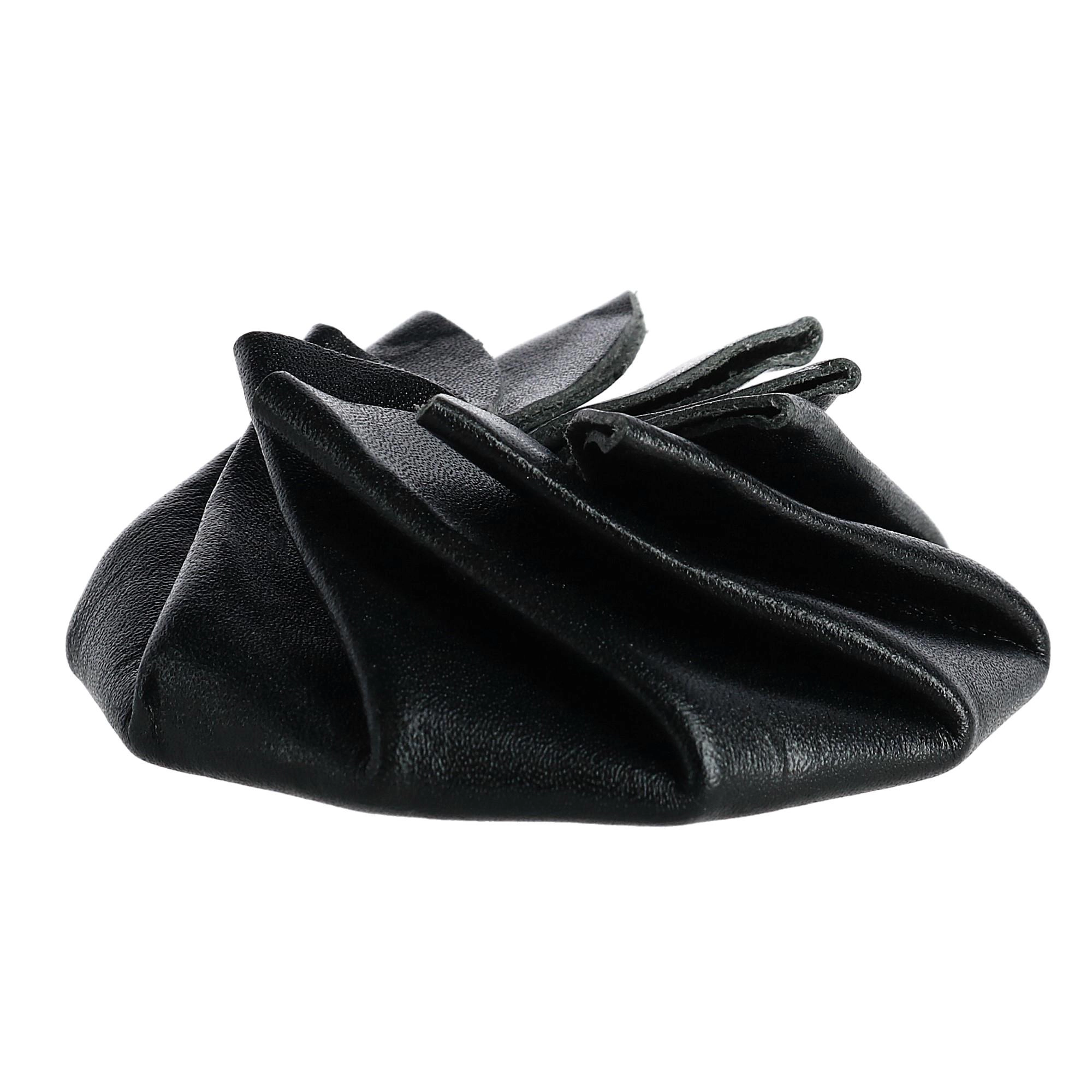 CTM Leather Squeeze Coin Change Pouch