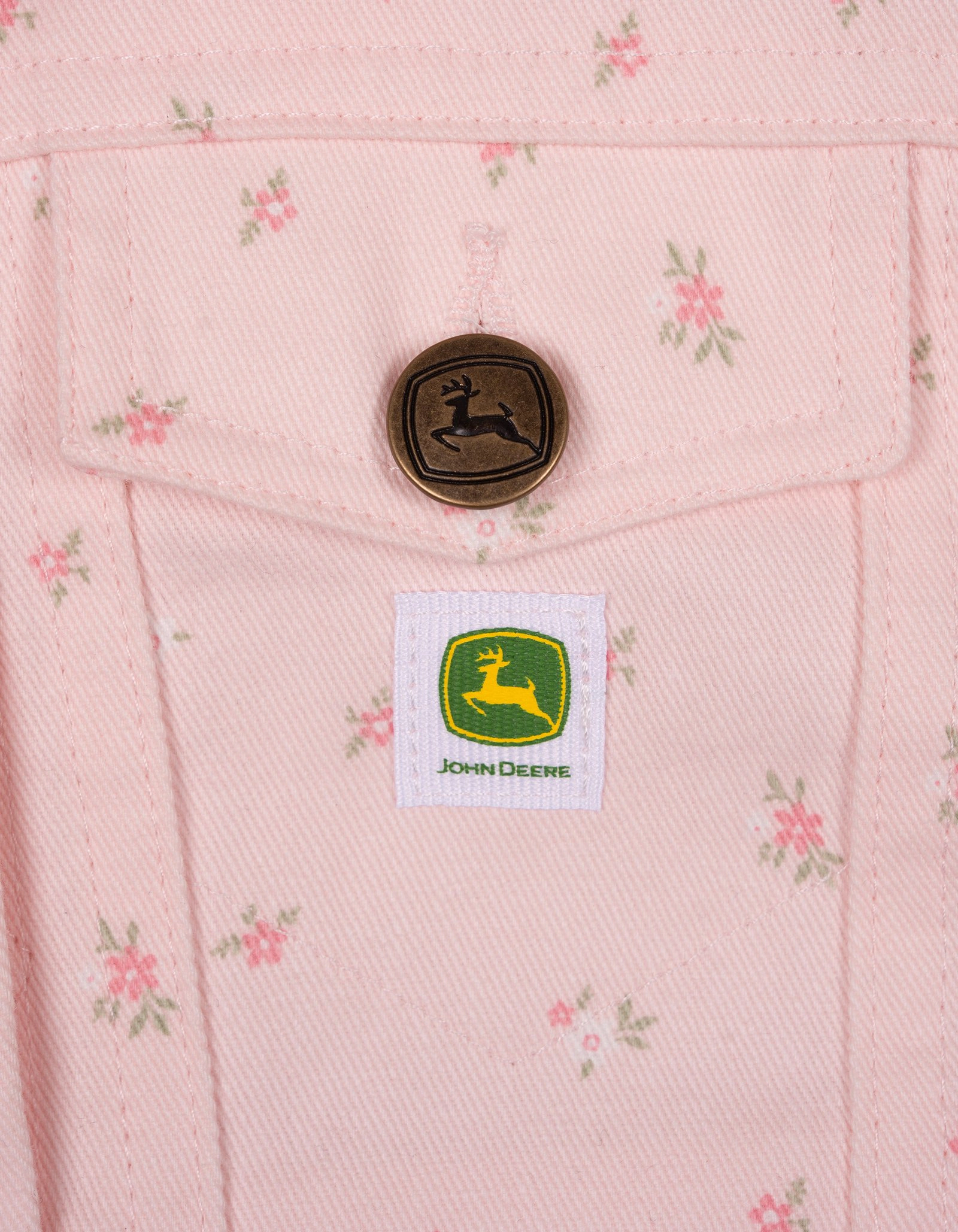 John Deere Toddler Girls' Denim Jacket