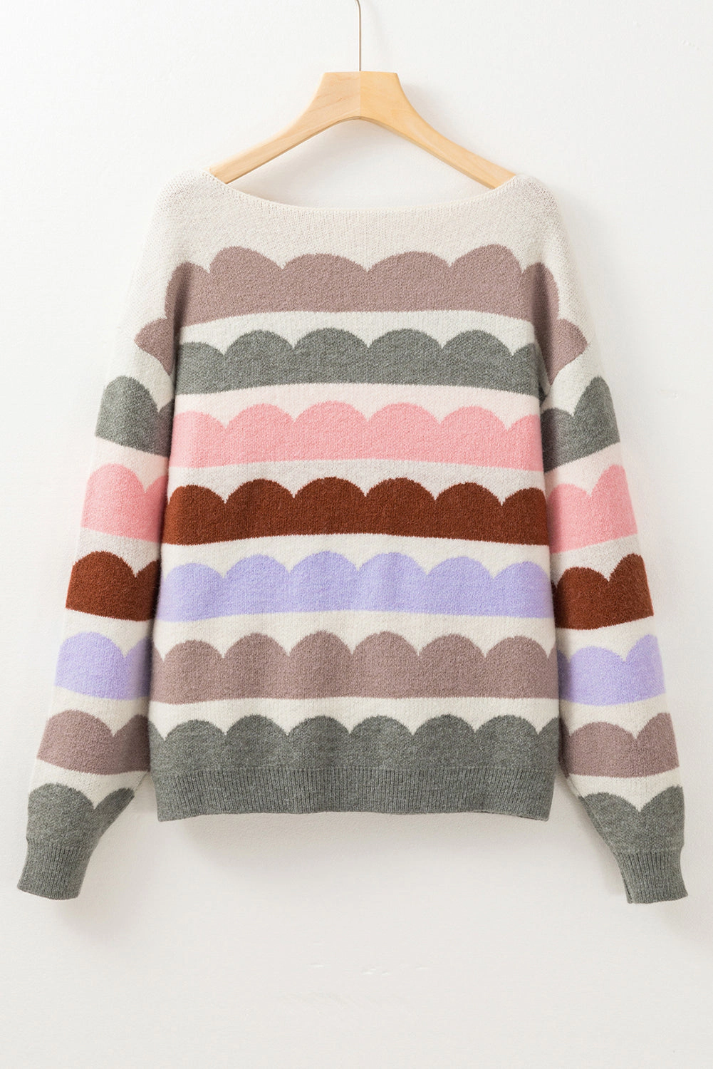 Threaded Pear Women's Zelda Sleeve Drop Shoulder Sweater