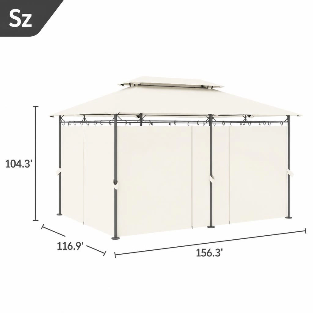 WOW PIONEER Spacious Outdoor Gazebo