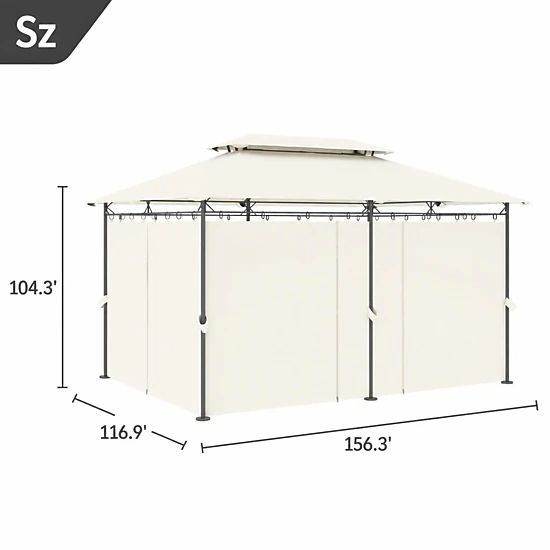 WOW PIONEER Spacious Outdoor Gazebo