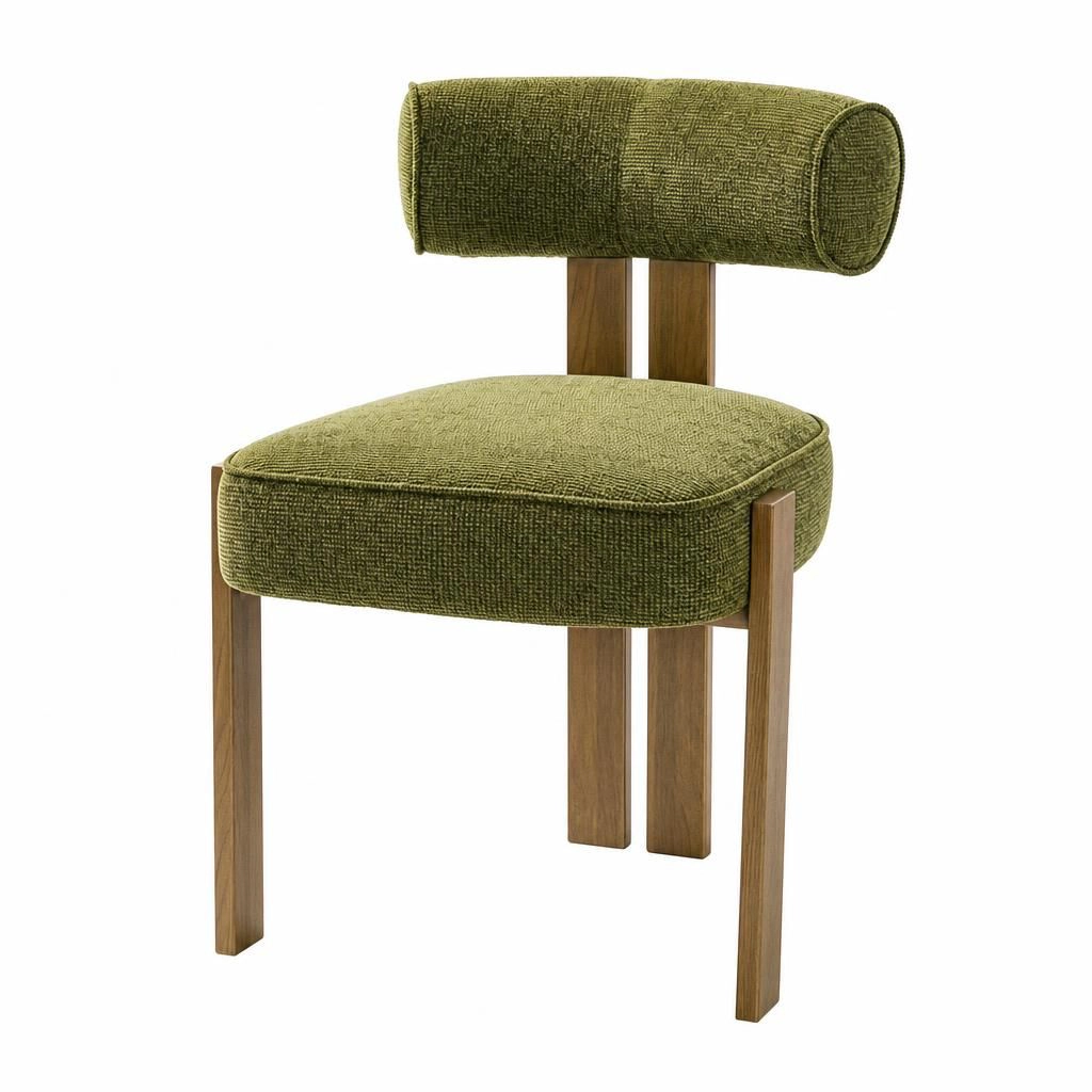 GOODSILO Upholstered Fabric Dining Seating Chair