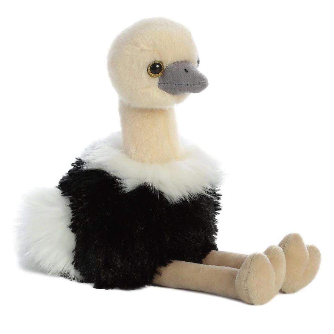 Aurora Mini Flopsie Ozzi Ostrich 8-Inch Stuffed Animal Plush