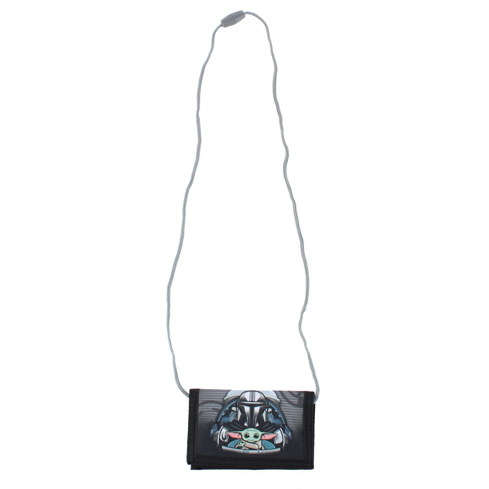 Textiel Trade Disney's Kid's Mandalorian & Grogu Tri-Fold Wallet