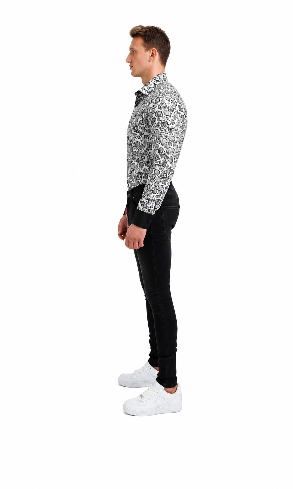 Elie Balleh Men's Modern Fit Denim Jeans