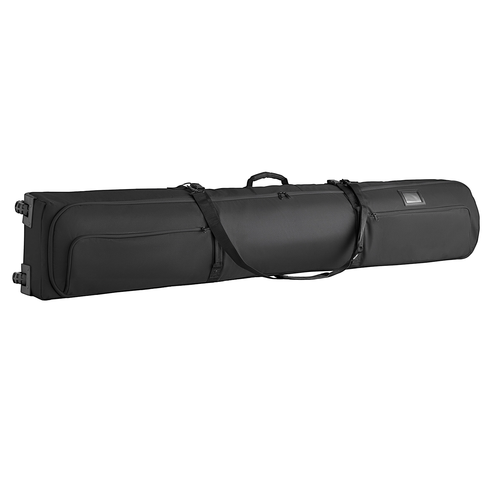 HONGGE Ski Roller Bag / Padded Snowboard Bag with Wheels for Air Travel 600D Waterproof Oxford Fabric with Adjustable