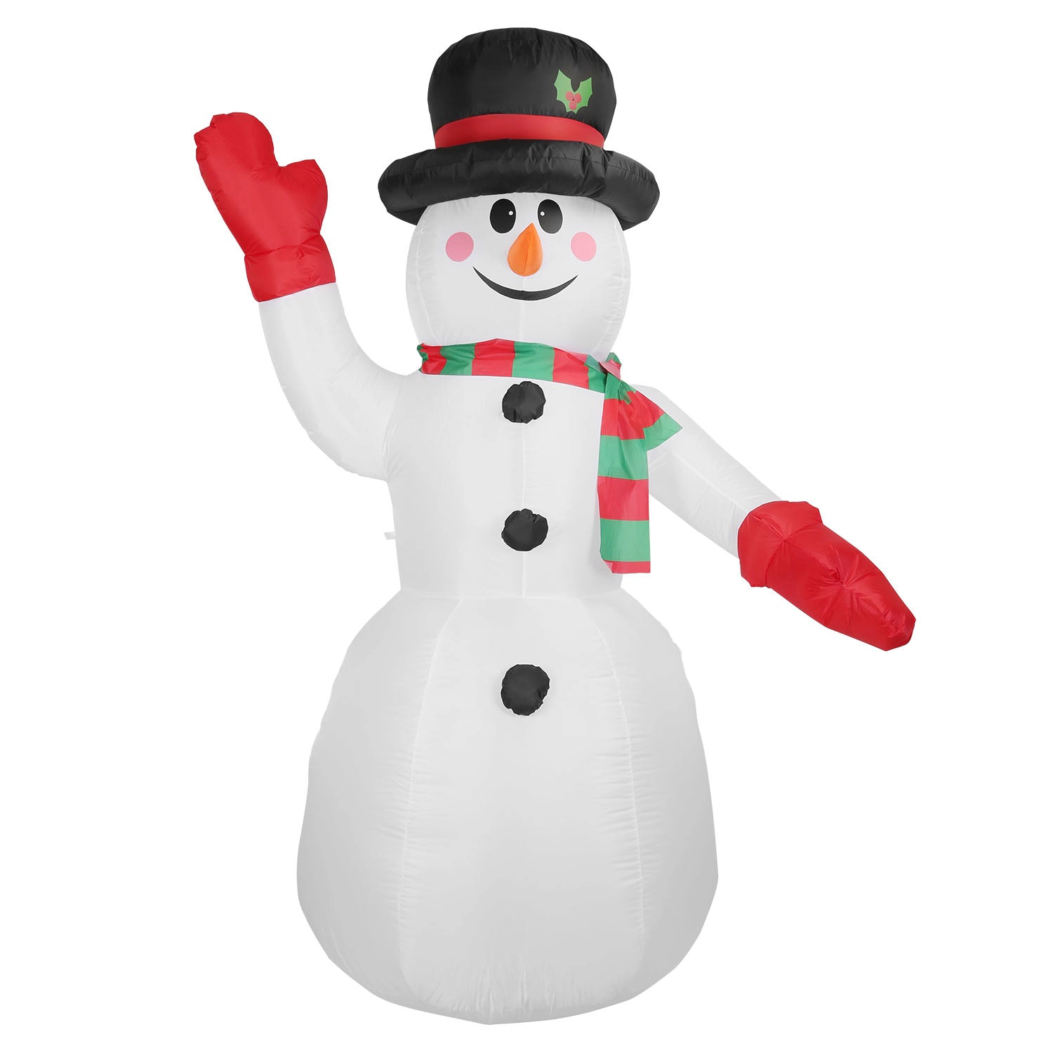 GBruno 7.9ft LED Inflatable Christmas Snowman Decor