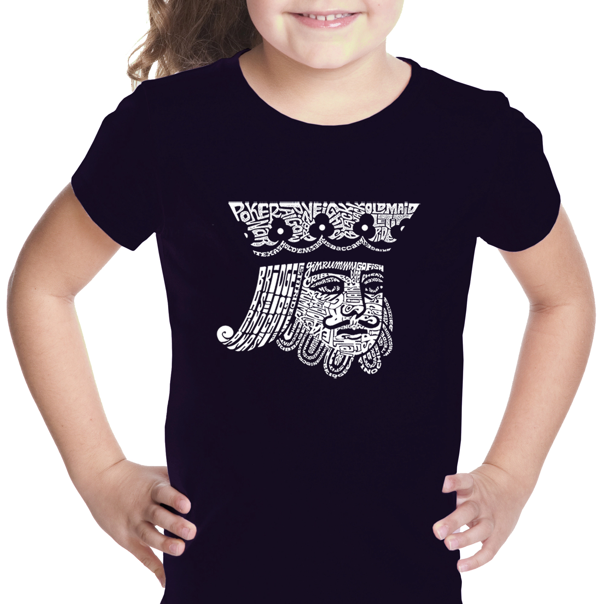 LA Pop Art Girls Word T-Shirt