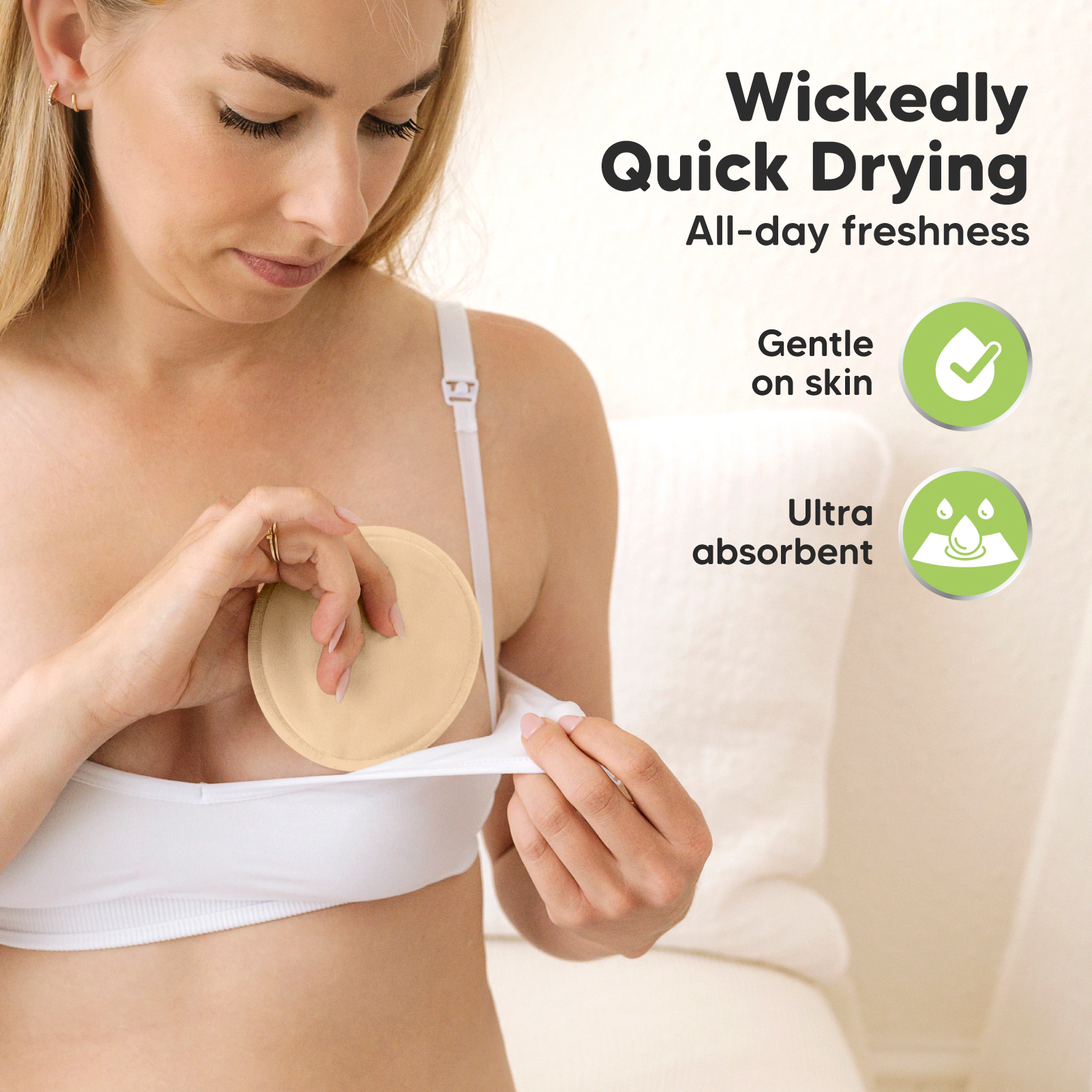 KeaBabies Soothe Nursing Pads