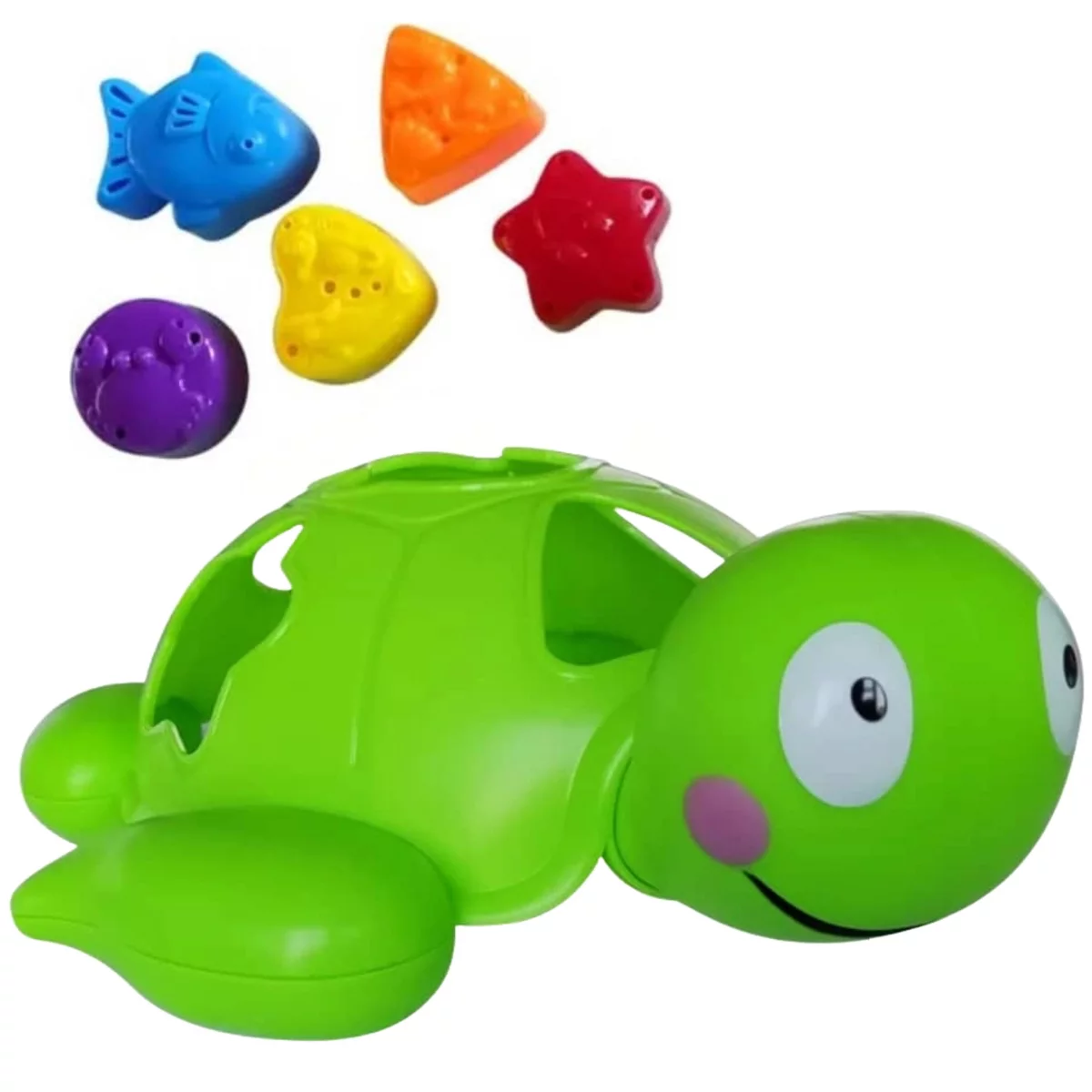 Sperric Turtle Shape Sorter Baby Toy w/ Colorful Blocks, Sorting & Matching Puzzle Toy for Toddlers 1-3 Fun Learning Toy