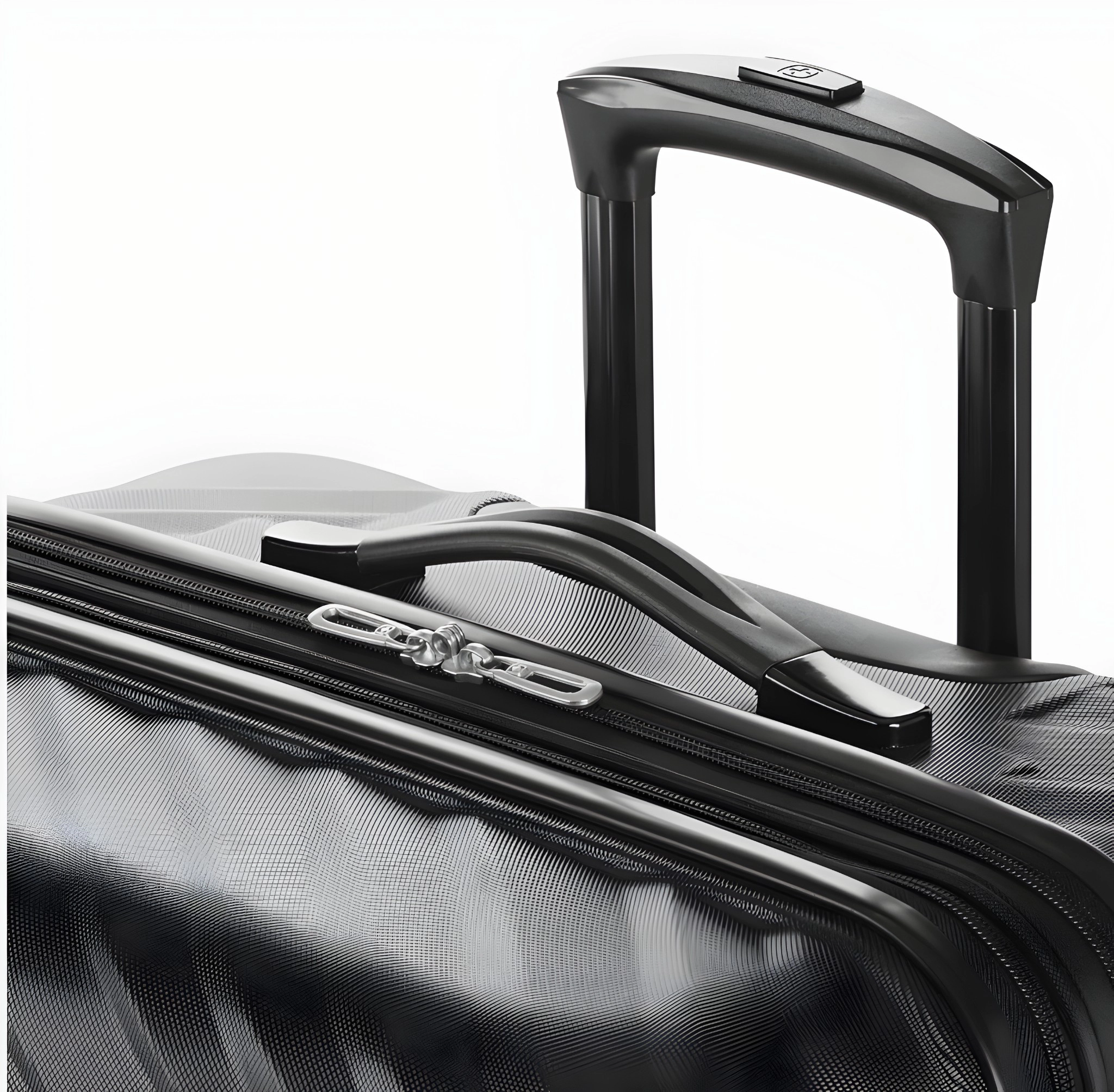 SwissGear Lightweight Expandable Spinner, Black Wave, 3-Piece Set
