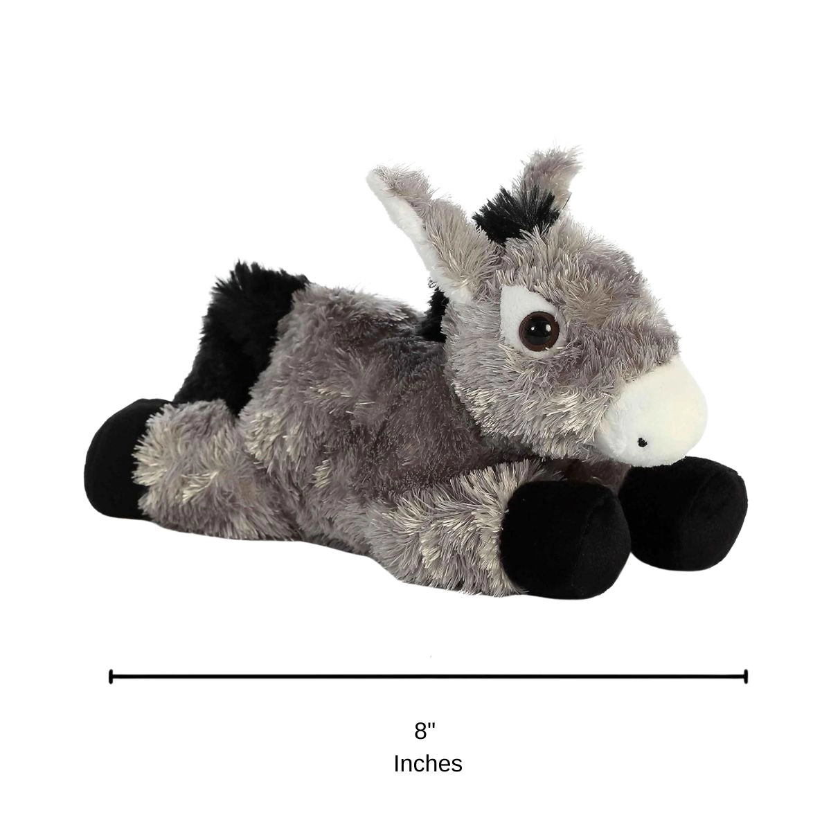 Aurora Mini Flopsie Donkey 8-Inch Stuffed Animal Plush