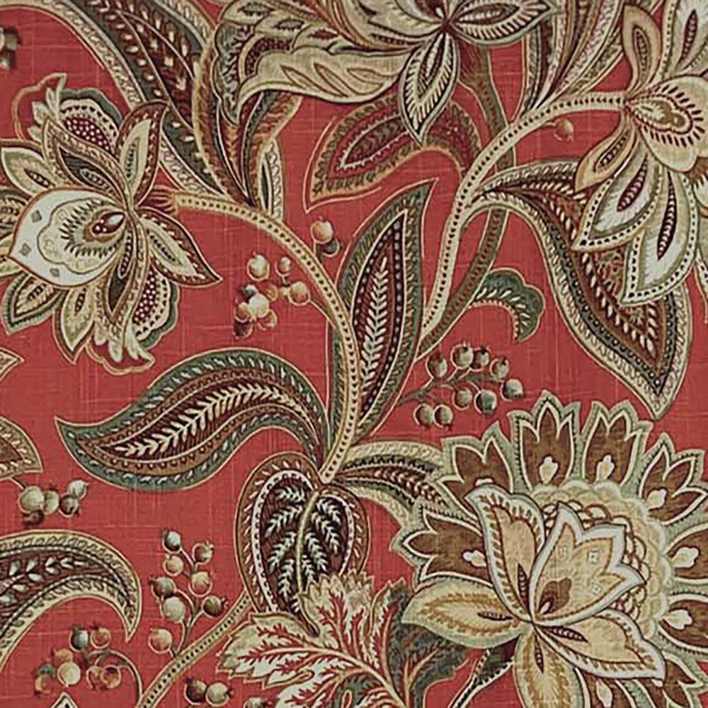 Valdosta Regal Style 3" Rod Pocket Valance 50" x 17" Pompeii by RLF Home