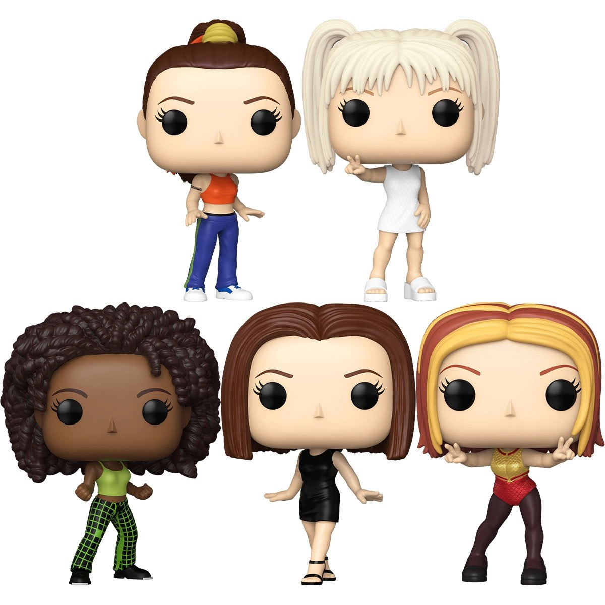 Funko Pop! Spice Girls: Wannabe set of all 5 Spice Girls