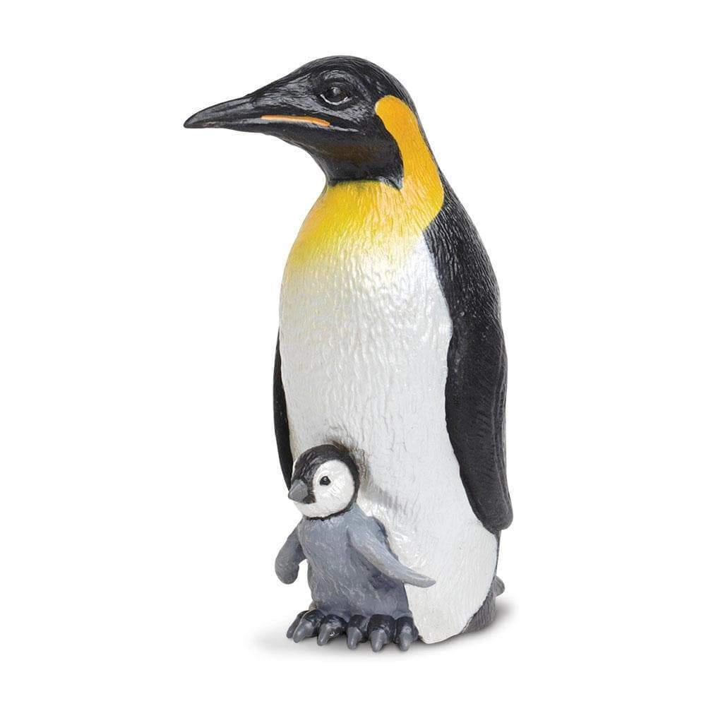 Safari Ltd. - Emperor Penguin with Baby Kids Toy Figure