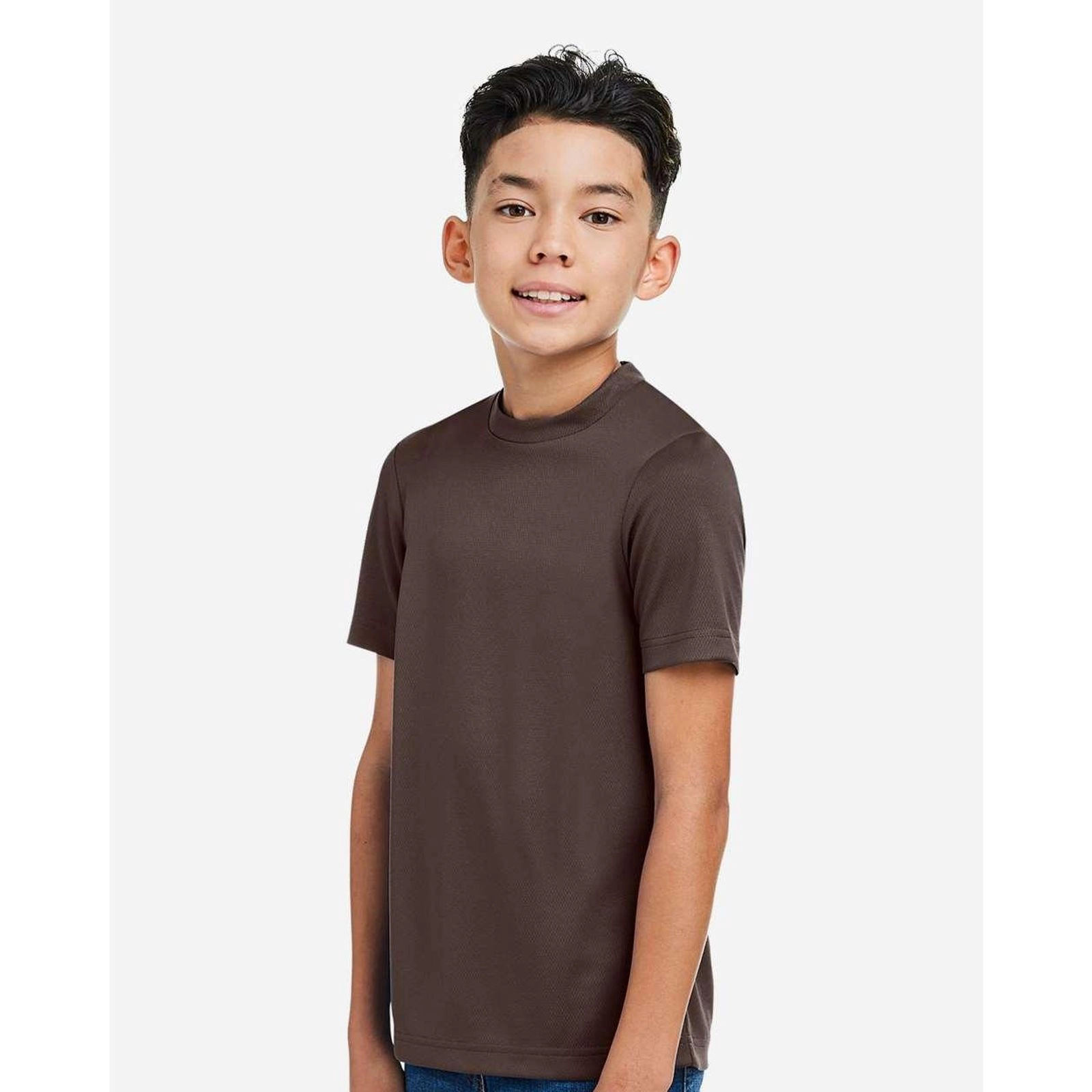 Team 365 Unisex Kids Zone Performance Mesh T Shirt