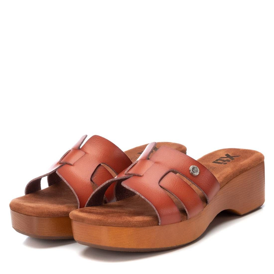 XTI Women's Sandals Block Heel Open Toe Casual Sandals